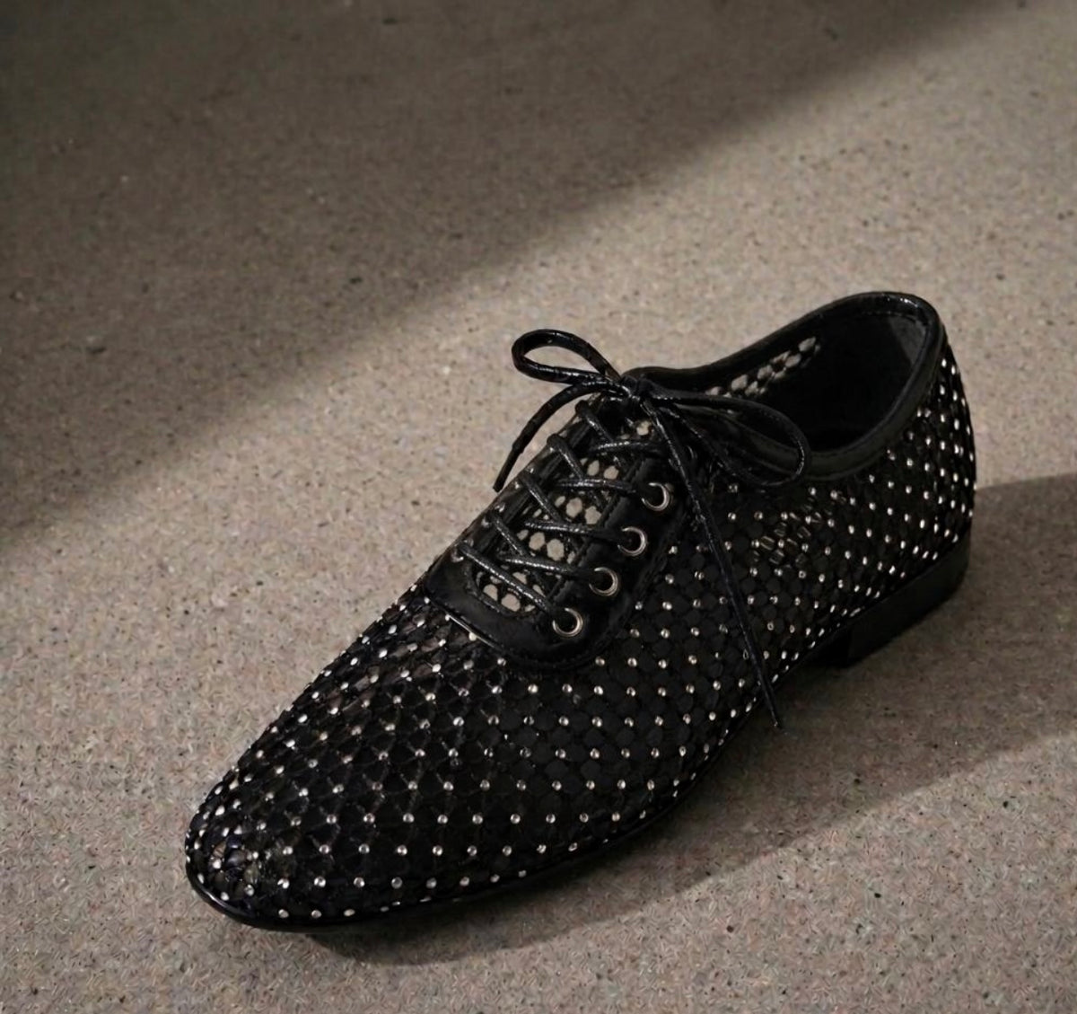 SURAA Crystal Mesh Flat